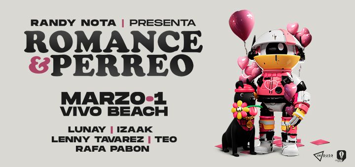 Randy Nota Presenta: Romance & Perreo Tickets, Vivo Beach Club ...