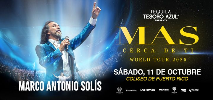 Marco Antonio Solis - Más Cerca de Tí World Tour