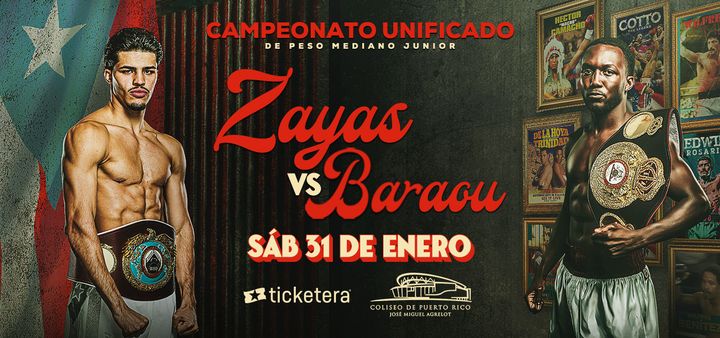 Top Rank Boxing: Xander Zayas vs. Abass Baraou 