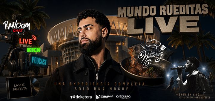 Jay Wheeler "Mundo Rueditas Live" 