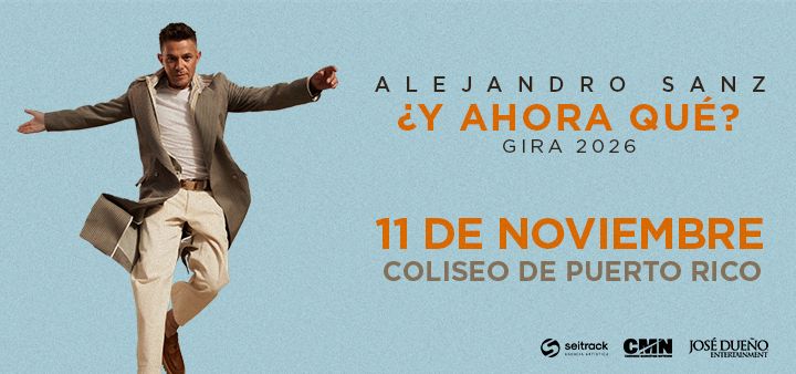 Alejandro Sanz ¿Y Ahora Qué? Gira 2026 