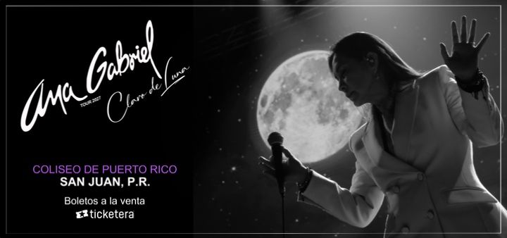 ANA GABRIEL – CLARO DE LUNA TOUR 2027 